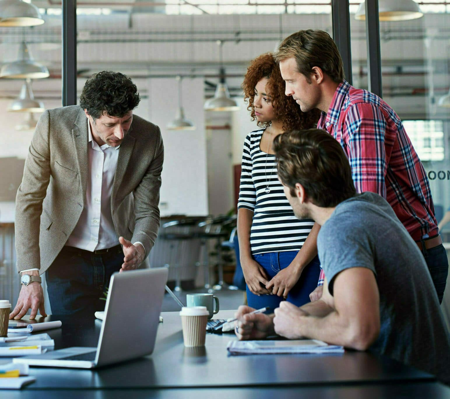 Property operations team managing the resident journey in rezpage