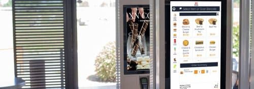 Guest ordering at an xnPOS self-service kiosk
